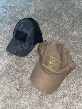 Condor Tactical Hat Lot of 2 Adjustable and Fitted